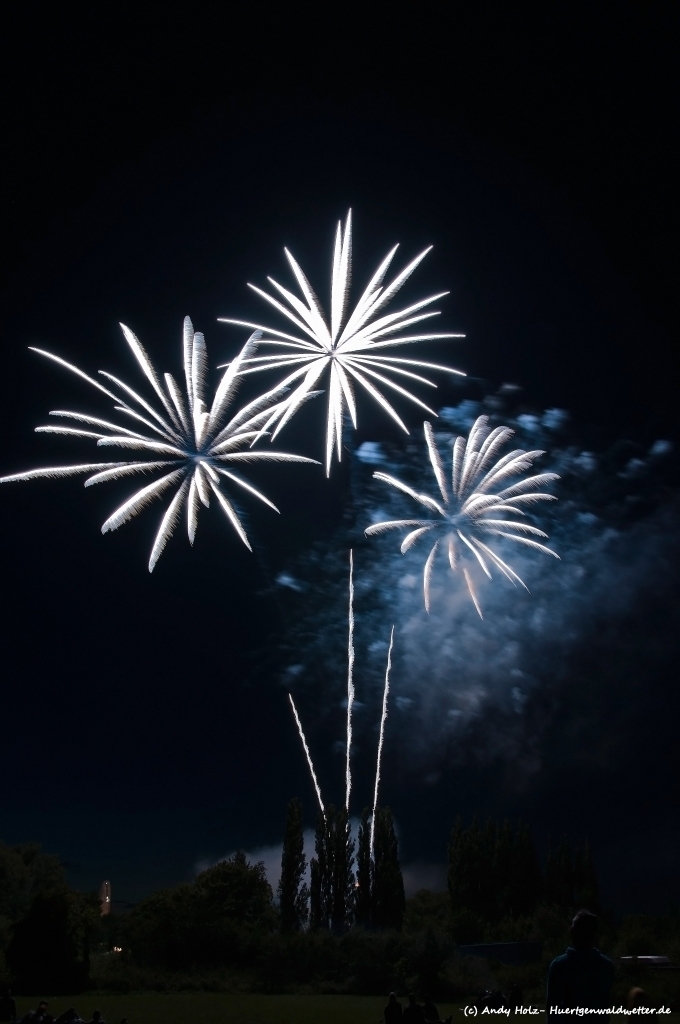 Brillantfeuerwerk und Kirmesstimmung der Dürner Annakirmes 2012