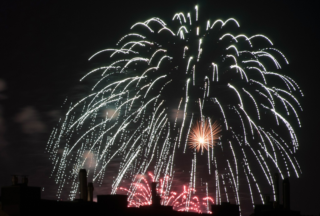 Brilliantfeuerwerk der Dürener Annakirmes 2011