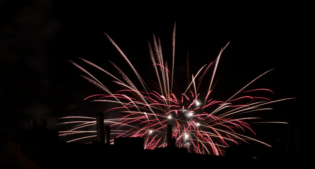 Brilliantfeuerwerk der Dürener Annakirmes 2011