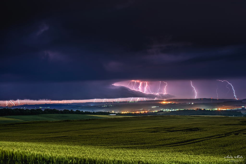 05. und 06.06.2015- Shelfcloud, Superzelle und Blitzspektakel von Mons bis Koblenz