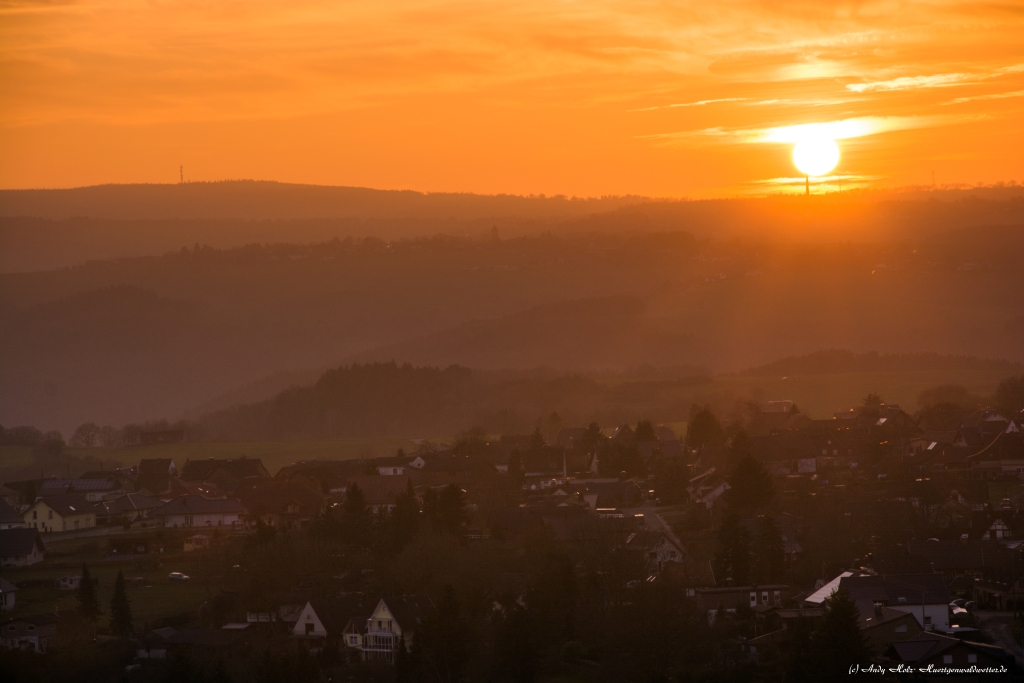 06.03. bis 14.03.2014: Traumhafter Frühling mit herrlichen Sonnenauf- und -untergängen in der Rureifel