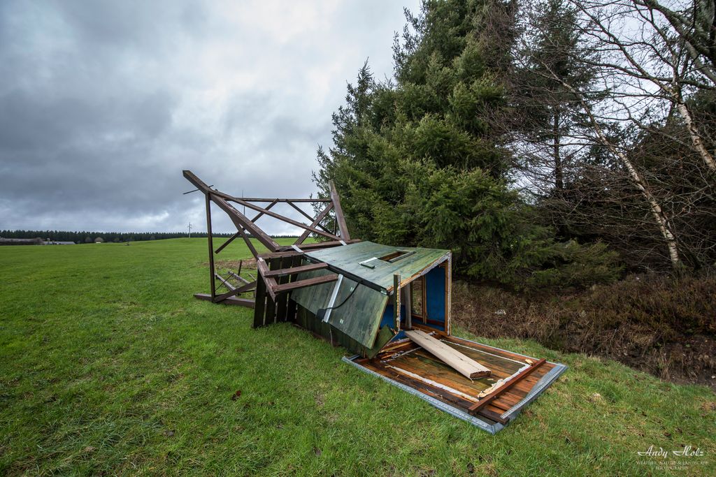 Ein paar Eindrücke nach dem Roetgener Tornado (13.03.2019)