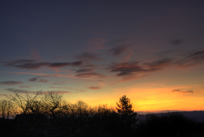 Herrlicher Novembertag in Vossenack