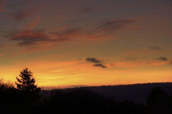 Herrlicher Novembertag in Vossenack