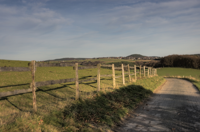 Herrlicher Novembertag in Vossenack