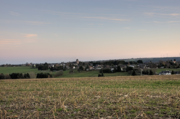 Herrlicher Novembertag in Vossenack