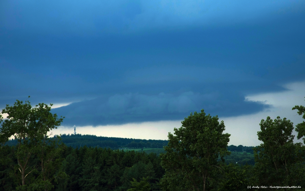 Hochsommerliche Wetterphase mit einigen Gewittern über der Rureifel (17.06. bis 20.06.2013)