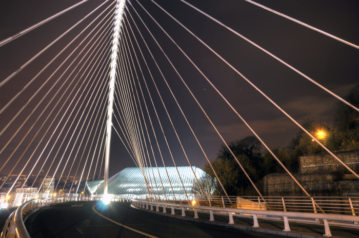 Zufahrt zum Bahnhof Liegé Guillemins