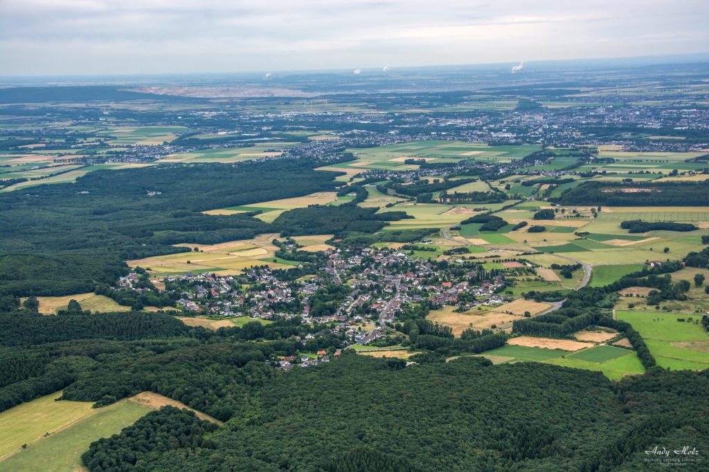 Die Ballonfahrt- Hürtgenwald und Düren aus der Vogelperspektive (29.06.2016)