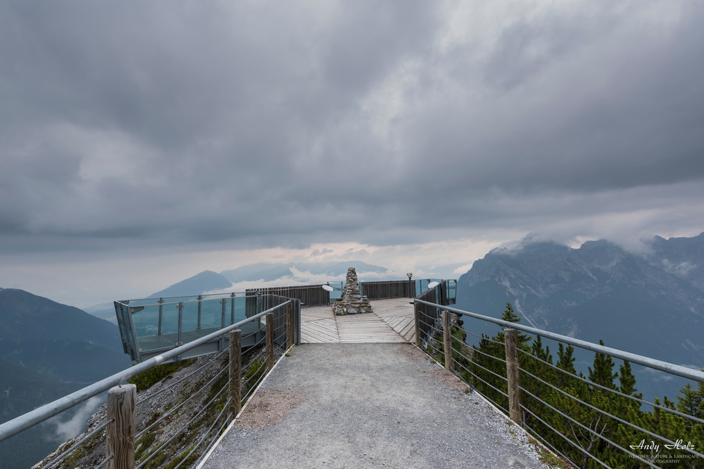 Panoramablick Stubaital