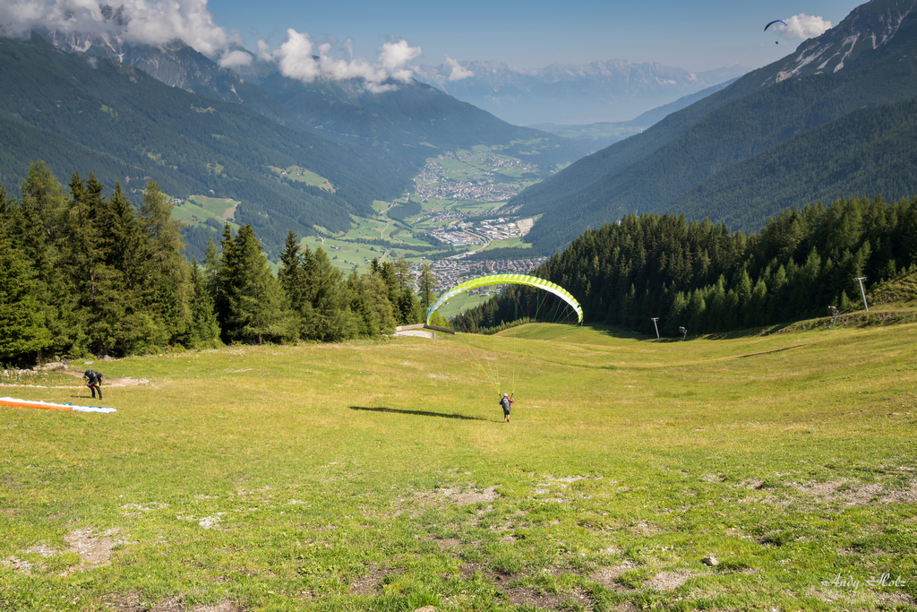 Paragliding im Stubaital